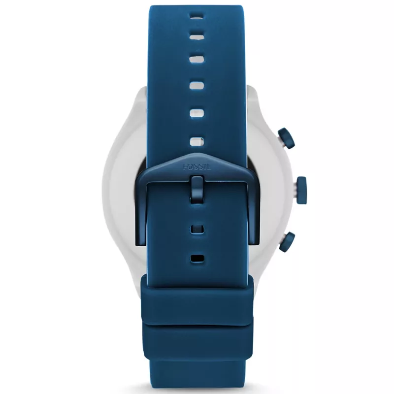 Fossil FTW4036 Gen 5 Smartwatch 44mm Nerūdijančio Plieno Dėklas Silikoninis Dirželis Wear OS