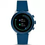 Fossil FTW4036 Gen 5 Smartwatch 44mm Nerūdijančio Plieno Dėklas Silikoninis Dirželis Wear OS