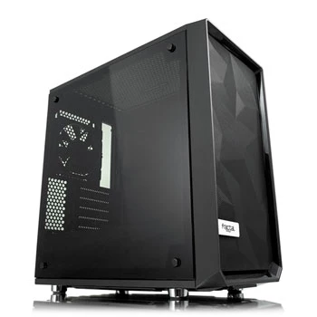 Fractal Design Meshify C Mini Dark TG Micro ATX Tower with Tempered Glass Window