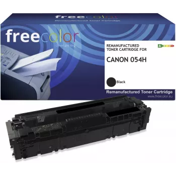 Freecolor Toner Canon 054H (3028C002) juodas perdirbtas – didelės išeigos – 3 100 puslapių