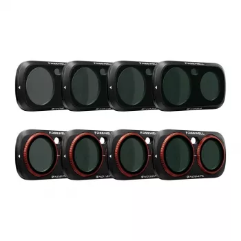 Freewell All Day 8 dalių filtrų rinkinys, skirtas Insta360 Ace Pro ir Ace su magnetine greito keitimo sistema
