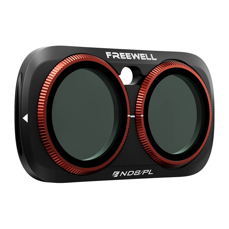 Freewell Luna Ultra ND8/PL filtras, skirtas Insta360 GO 3 – neutralaus tankio ir poliarizacinis, magnetinis tvirtinimas
