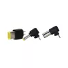FSP NB 90W universalus nešiojamojo kompiuterio maitinimo adapteris su 8 keičiamais antgaliais - juoda