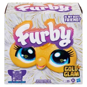 Furby Gold Glam interaktyvus minkštas žaislas