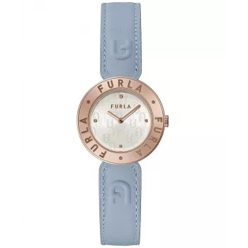 FURLA Arco Chain moteriškas kvarcinis laikrodis 30mm sidabrinis nerūdijantis plienas