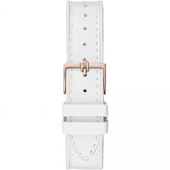 FURLA Arco Chain moteriškas laikrodis 38mm sidabrinis nerūdijančio plieno tinklelio apyrankė WW00011003L3