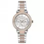 FURLA Arco Chain moteriškas laikrodis su kvarciniu mechanizmu, 38 mm nerūdijančio plieno tinklelio apyranke, rožinio aukso spalvos