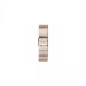 Furla Arco moteriškas kvarcinis laikrodis 38mm rožinis auksas nerūdijantis plienas rožinė oda