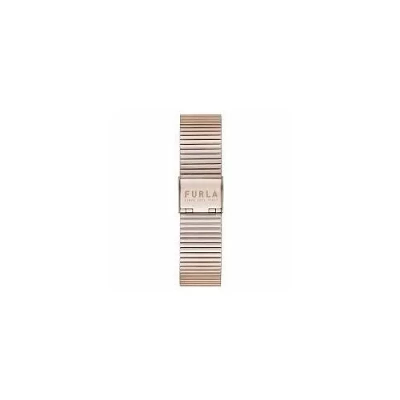 Furla Arco moteriškas kvarcinis laikrodis 38mm rožinis auksas nerūdijantis plienas rožinė oda