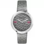 FURLA Giada moteriškas laikrodis R4251110501 34mm sidabrinis ciferblatas rožinis odinis dirželis