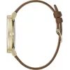 FURLA Giada moteriškas kvarcinis laikrodis WW00003002L2, 38 mm, pilkas ciferblatas, ruda odinė apyrankė