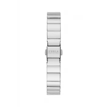 FURLA Logo Moteriškas Laikrodis WW00005011L1 32mm Rožinio Aukso Spalvos Nerūdijančio Plieno Korpusas Rožinio Odos Dirželis Kvarcinis Analoginis