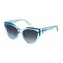 FURLA SFU694-5506N1 Moteriški katės akies formos akiniai nuo saulės – acetatinis rėmelis, polikarbonatiniai lęšiai, UV400 apsauga – 55/18/140 mm