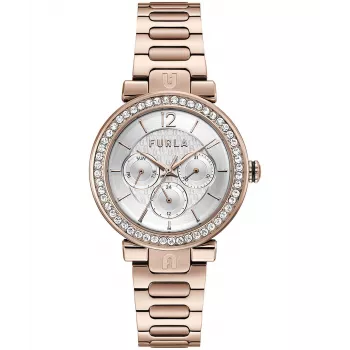 FURLA moteriškas laikrodis WW00011007L3 38mm Quartz nerūdijantis plienas ir oda