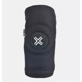 FUSE PROTECTION ALPHA LITE Vaikų alkūnių apsaugos – juoda/pilka (M/L) – CE 1 lygis