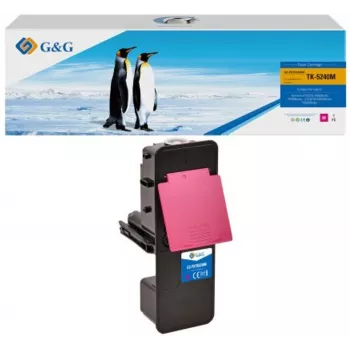 G&G 14778 Suderinama kasetė Kyocera TK-5240M – purpurinė, lazerinė, 3000 puslapių