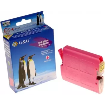 G&G suderinama purpurinės spalvos rašalo kasetė Brother LC-970M/LC-1000M (14541)