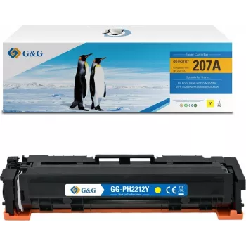 G&G Suderinamas Tonerio Kasetė HP 207A / W2212A (Cian)