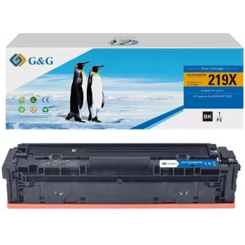 G&G GG-PH2190XFBK Suderinamas Tonerio Kasetė Juoda Didelės Išeigos HP 219X W2190X