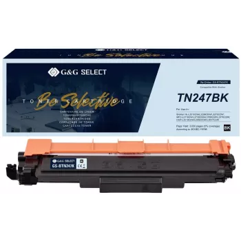 G&G GS-BTN247K suderinamas kasečių kasetė Brother TN-247BK (juoda, 3000 puslapių)