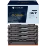 G&G Select XL Toner 4-Pack, skirtas HP 207X (juoda, žydra, rausvai raudona, geltona) - suderinamas didelės išeigos