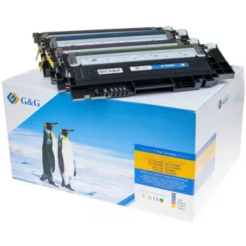 G&G Toner 4-Pack Samsung P406C / HP SU375A juoda/Cyan/Magenta/Geltona