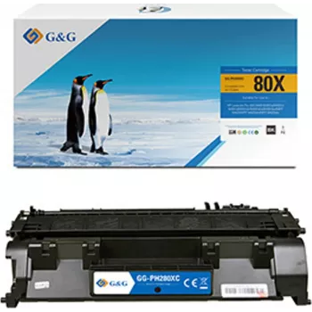 G&G XL tonerio kasetė, suderinama su HP CE505X/CF280X/Canon 719H (13683)