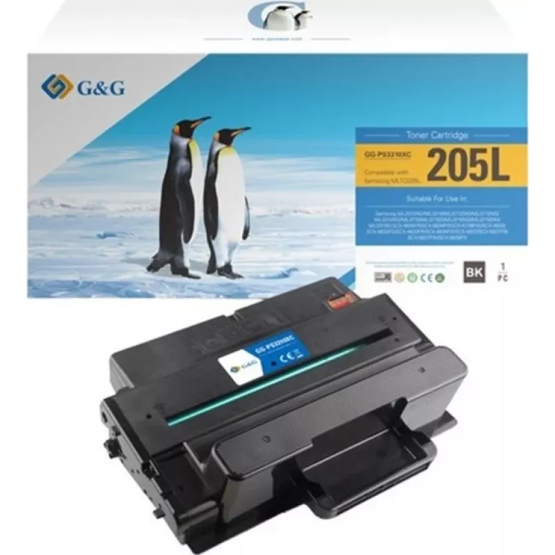 G&G XL Tonerio kasetė, suderinama su Samsung MLT-D205L / HP SU963A