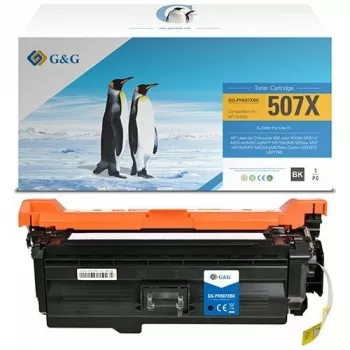G&G XL Toner, suderinamas su HP 507X / CE400X, juodas, didelės išeigos