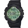 G-SHOCK GA-110CD-1A3ER Analoginis-Digitalinis Juodas Derva Sportinis Laikrodis