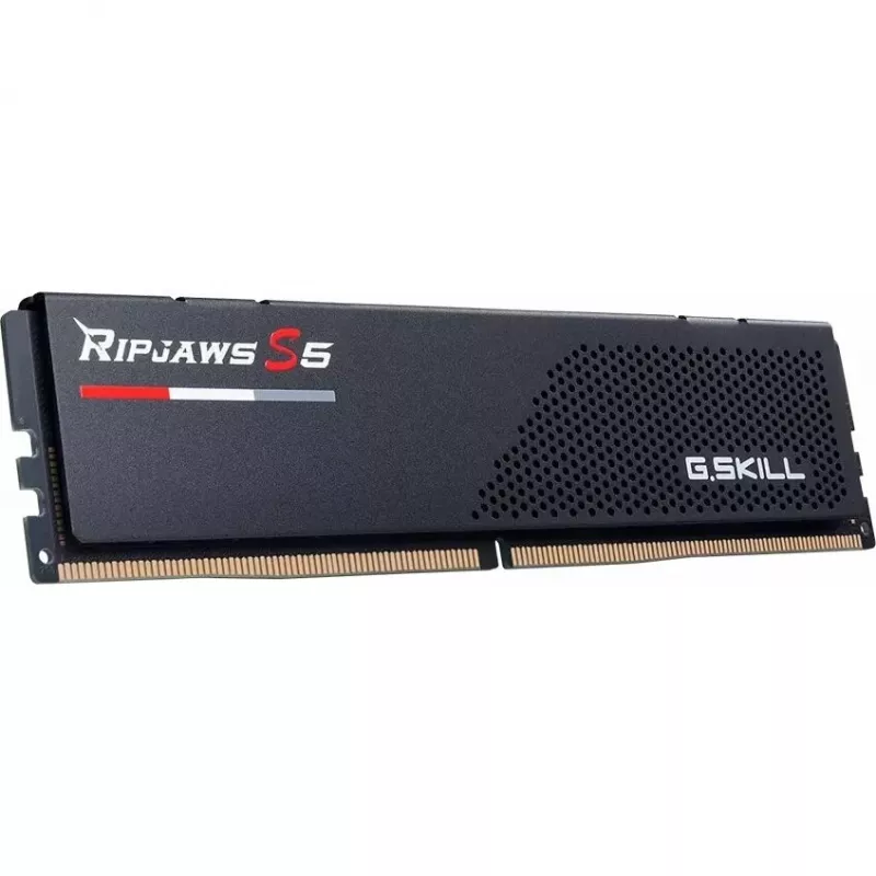 G.Skill Ripjaws S5 16GB (1x16GB) DDR5-6000 CL36 atminties modulis – matinė juoda