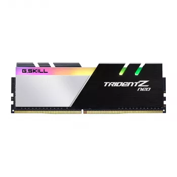 G.Skill Trident Z Neo 128GB (4x32GB) DDR4 3600MHz CL18 atminties rinkinys – juoda/sidabrinė RGB