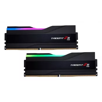G.Skill Trident Z5 RGB 96GB (2x48GB) DDR5 6000 MT/s CL30 1.35V 288-pin DIMM Stalinio Kompiuterio Atminties Rinkinys - Juodas