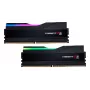 G.Skill Trident Z5 RGB 96GB (2x48GB) DDR5 6000 MT/s CL30 1.35V 288-pin DIMM Stalinio Kompiuterio Atminties Rinkinys - Juodas