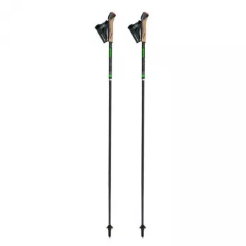 Gabel FLD Carbon sulankstomos bėgimo ir šiaurietiško ėjimo lazdos 110 cm – juodos