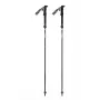Gabel Hybrid Carbon XTL Trekking Lazdos – 3 Sekcijų Teleskopinės, 100-135 cm, 230 g, Ergo Foam Rankenos