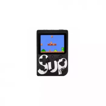 GameBox R1 8-bit Portable Retro Game Console with 400 Games 3 inch LCD TV RCA Cable Black