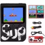 „GameBox R2“ nešiojama 8 bitų retro žaidimų konsolė su 400 žaidimų, 3 colių LCD, 1 valdikliu, TV RCA laidu, juoda