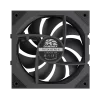 Gamemax FN12A-N2 WL-R korpuso ventiliatorius juodas