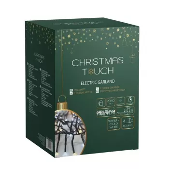 Garland EL Cluster White 2040 LED girlianda 18m IP44