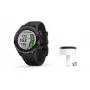 Garmin Approach S62 GPS golfo laikrodis su 3 CT10 lazdų sekimo jutikliais, juodas