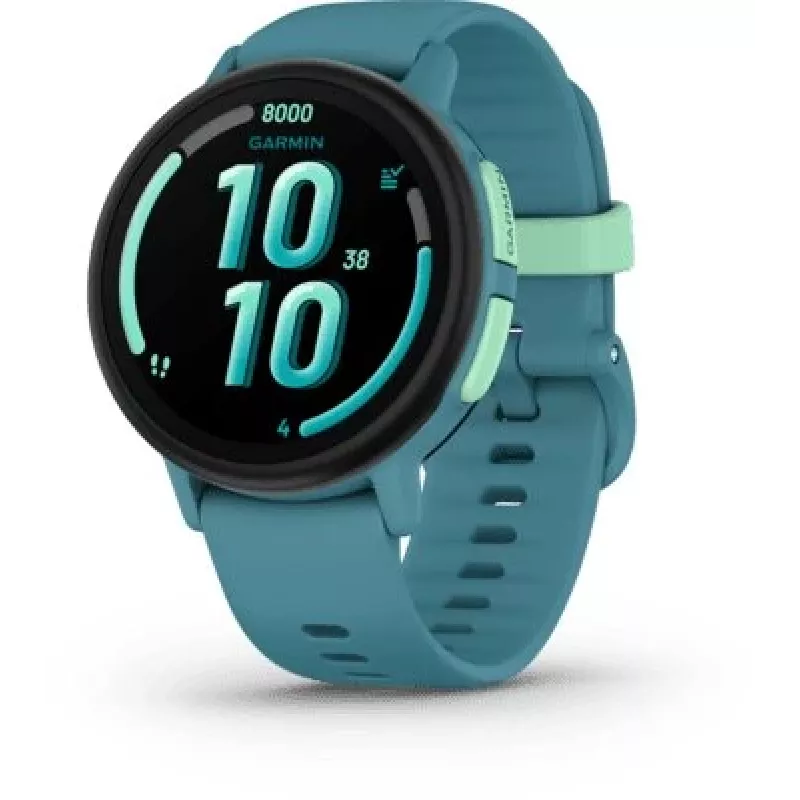 Garmin Bounce 2 GPS Wi-Fi LTE vaikiškas laikrodis turkio spalvos