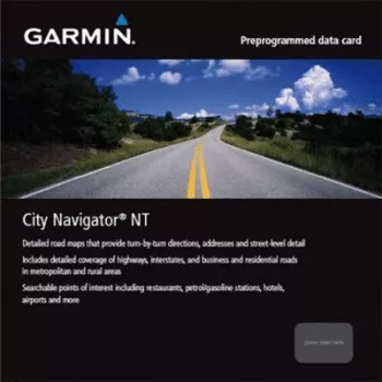 Garmin City Navigator Europe NTU microSD/SD kortelė su visam laikui skirtais žemėlapių atnaujinimais