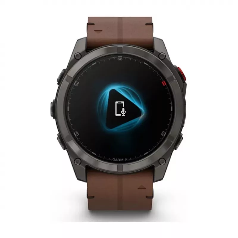 Garmin Fenix 8 Pro AMOLED Sapphire GPS 51mm laikrodis - Graphite Titanium