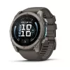 Garmin fenix 9 - 51 mm, titano su Pebble Grey silikoniniu dirželiu 010-04763-01