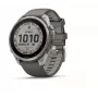 Garmin fenix 9 Pro – inReach, saulės baterija, 47mm titanas su Pebble Grey silikoniniu dirželiu
