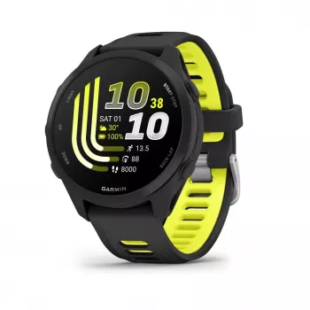 Garmin Forerunner 170 Music, Black with Black/Amp Yellow Band