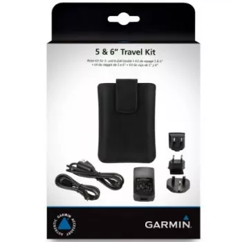 Garmin Travel Kit, skirtas inReach Mini 2 – karabino segtukas, laikiklis, dirželis, USB-C laidas
