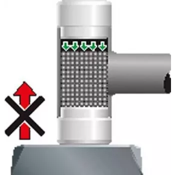 Gedore 248 H-50 minkšto smūgio plaktukas su uosio medienos kotu, 50 mm galvutė, 1020 g, 370 mm 8868740