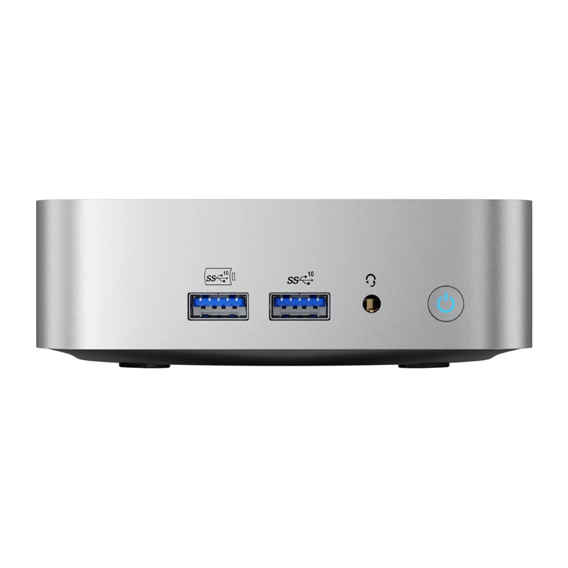 GEEKOM A8 Mini PC, AMD Ryzen™ 7 8745HS, 16 GB DDR5, 1 TB PCIe Gen4 SSD, Windows 11 Pro, juoda